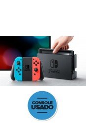 Nintendo Switch 32GB  - Neon (Usado)  